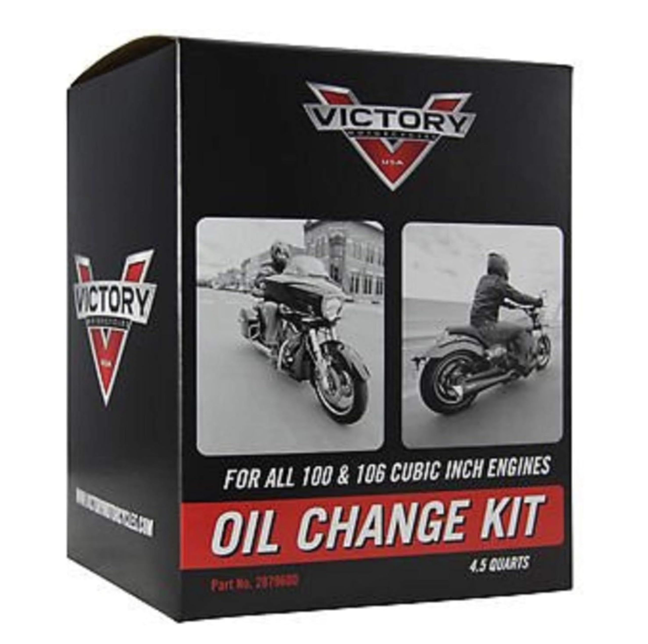 Version 1.0.0 Victory Motorcycle Oil Change Kit 2879600 - Image 1