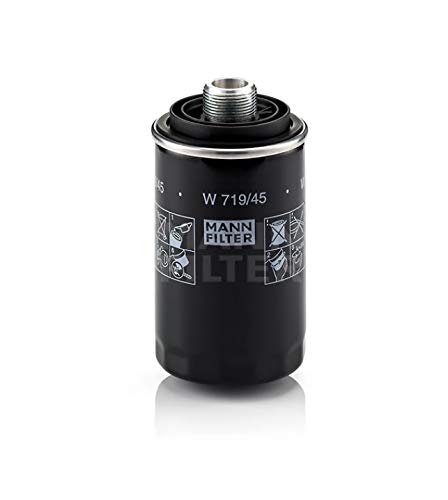 Version 1.0.0 Mann-Filter W 719/45 Spin-on Oil Filter (Pack of 2) - Image 1