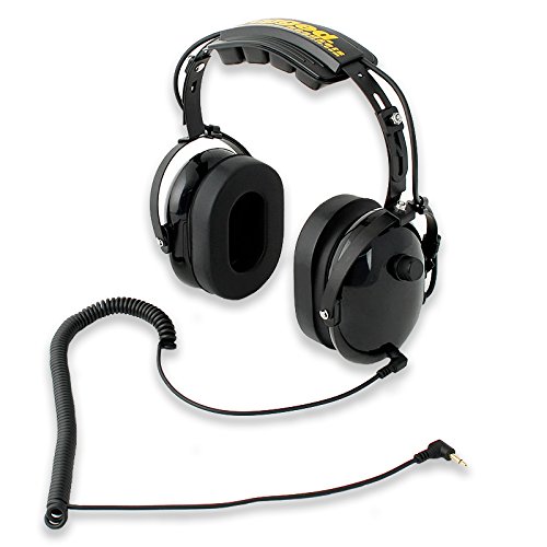 Version 1.0.0 Rugged NASCAR Over The Head Headset for Race Fan Racing Radios Electronics Communications – Connects to Scanners - Image 1