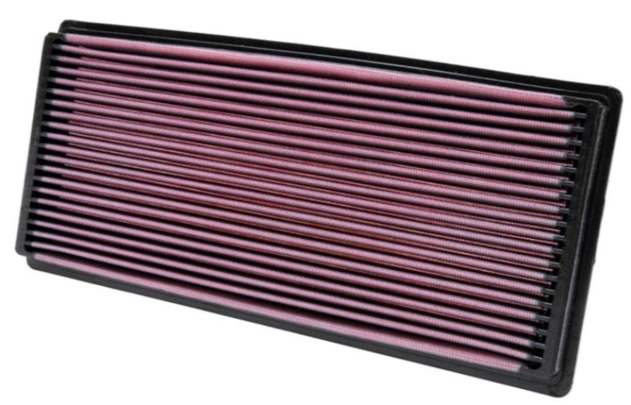 Version 1.0.0 K&N High-Flow Original Lifetime Engine Air Filter: Increase Power: Premium, Washable: Compatible with 1996-2006 JEEP: Wrangler, TJ, 33-2114 - Image 1